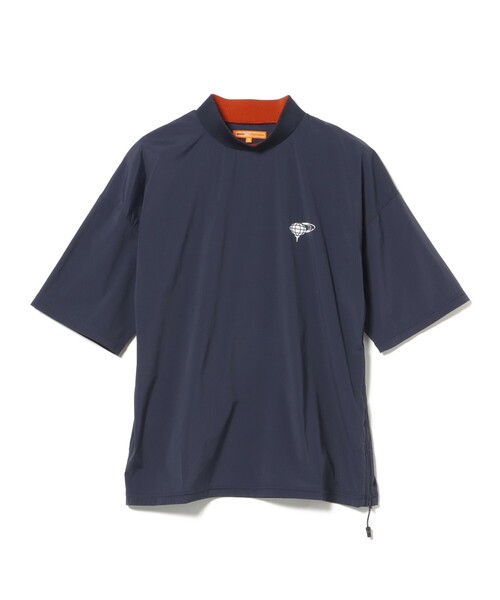 BEAMS GOLF（ビームスゴルフ）の「ORANGE LABEL / ストレッチ ショートスリーブ モックネック ピステ（撥水）（Tシャツ/カットソー・メンズ・ブラック/ベージュ/ネイビー・X-LARGE/LARGE/MEDIUM/SMALL）」の22枚目の写真