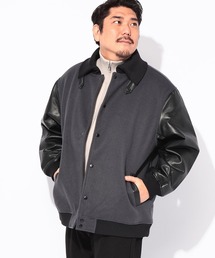 メンズのスタジャン（グレー/灰色系）ファッション通販 - ZOZOTOWN
