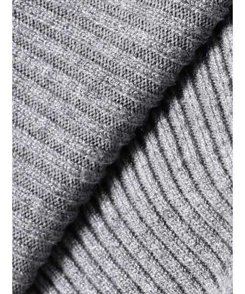 MURUA(ムルーア)の「ワンショルダーZIPニット(ニット/セーター・レディース・グレー/ミント/ブラック/アイボリー・FREE)」の22枚目の写真