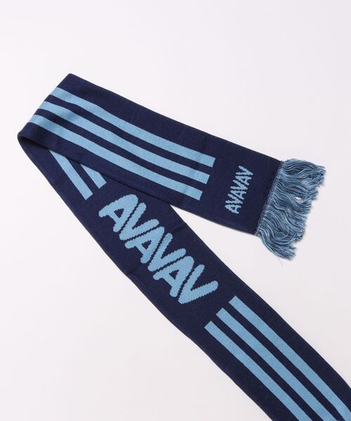 adidas（アディダス）の「AVAVAV FAN SCARF（バンダナ/スカーフ・レディース・ダークブルー・NS）」の5枚目の写真