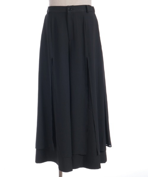 REZEN(リゼン)の「レイヤード袴パンツ(その他パンツ・メンズ・ブラック・SMALL/MEDIUM/LARGE)」の8枚目の写真