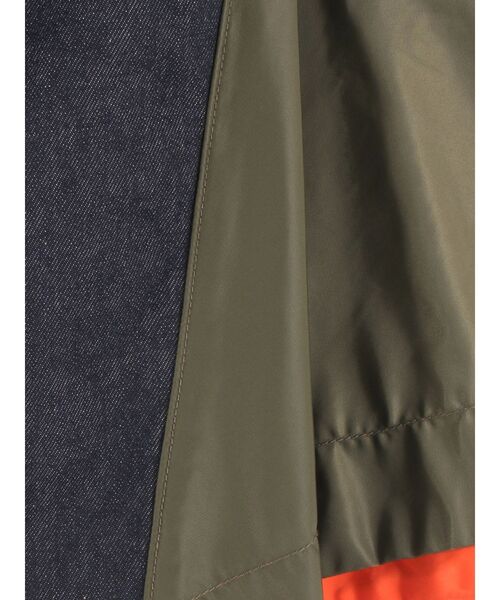 MA-1 DOCKING DENIM SKIRT / MA-1ドッキングデニムスカート（デニム