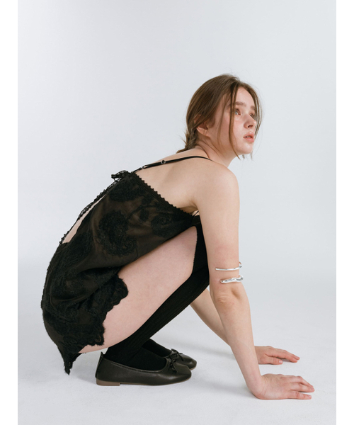 MOIFAIRE（モイフェア）の「SEE-THROUGH ORGANZA BUSTIER / BLACK（ベスト・レディース・その他・ONE SIZE）」の3枚目の写真