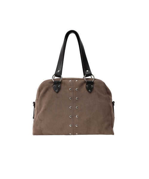 SAND MUSEUM（サンドミュージアム）の「MAGAZINE BAG [Suede Mocha]（ショルダーバッグ・レディース・その他・FREE）」の4枚目の写真