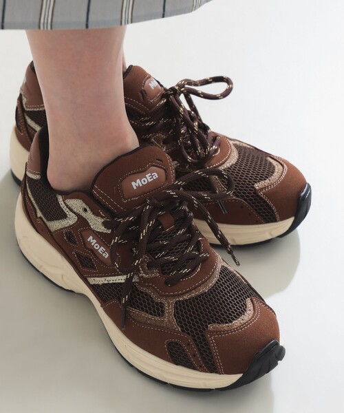 Demi-Luxe BEAMS(デミルクス ビームス)の「MoEa / GN8-11 スニーカー(スニーカー・レディース・ブラウン・38/37/36)」の1枚目の写真