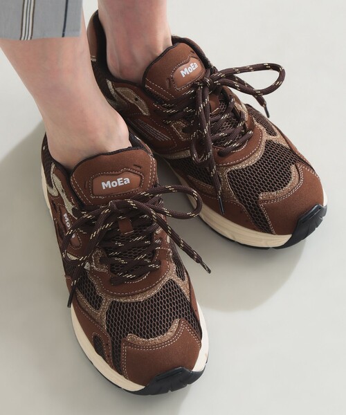 Demi-Luxe BEAMS(デミルクス ビームス)の「MoEa / GN8-11 スニーカー(スニーカー・レディース・ブラウン・38/37/36)」の2枚目の写真