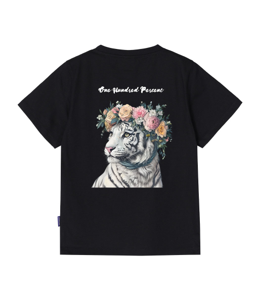 ONEHUNDREDPERCENT FOR WOMAN(ワンハンドレッドパーセントフォーウーマン)の「OHPxHARMONIA bフラワークラウンウーマンベーシック半袖Tシャツ(Tシャツ/カットソー・レディース・その他・S/M)」の5枚目の写真