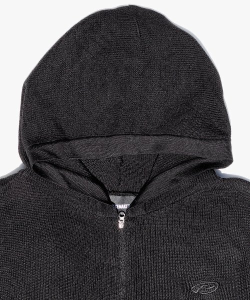 PIECEMAKER(ピースメーカー)の「EX KNIT HOOD VEST (BLACK)(ベスト・レディース・その他・FREE)」の3枚目の写真