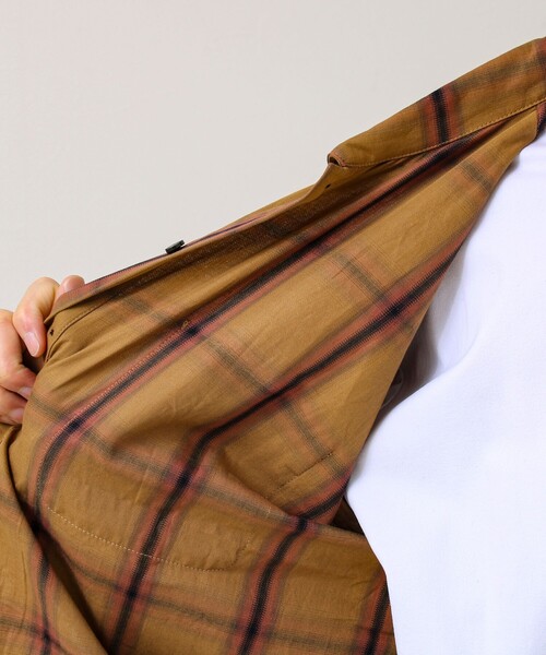 GLOSTER（グロスター）の「【奥行きのある色合い】オンブレチェック ロングスリーブシャツ（シャツ/ブラウス・メンズ・ホワイト系その他/ネイビー/ブラウン系その他・S/M/L）」の18枚目の写真