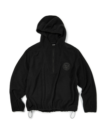 ETCE（イーティーシーイー）の「UNITED FLEECE HOOD ANORAK (BLACK)（ナイロンジャケット）」