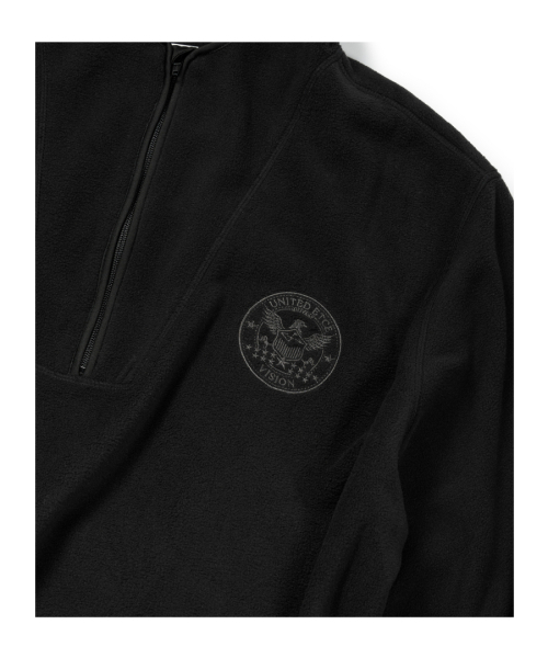 ETCE(イーティーシーイー)の「UNITED FLEECE HOOD ANORAK (BLACK)(ナイロンジャケット・レディース・その他・M/L/XL)」の4枚目の写真