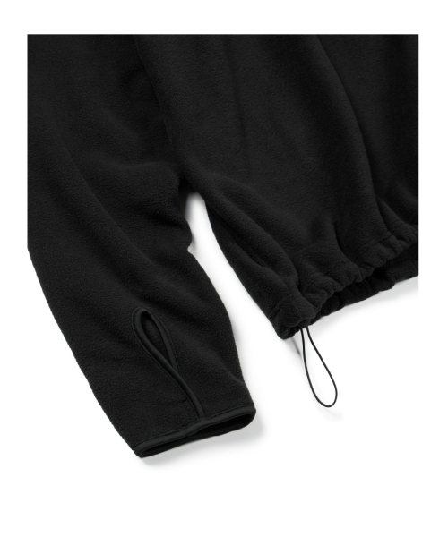 ETCE(イーティーシーイー)の「UNITED FLEECE HOOD ANORAK (BLACK)(ナイロンジャケット・レディース・その他・M/L/XL)」の5枚目の写真