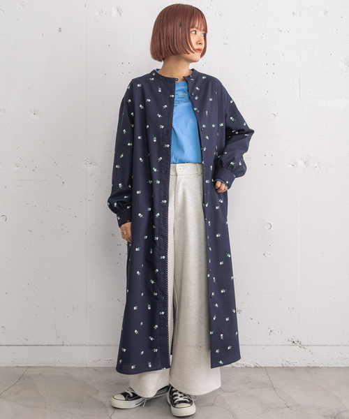 POU DOU DOU（プードゥドゥ）の「ポンチタックパンツ（その他パンツ・レディース・ダークブラウン/ダークグレー/オートミール・3）」の11枚目の写真