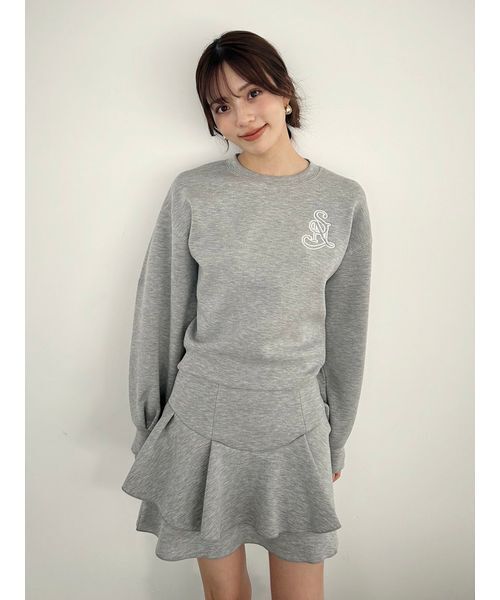 SNIDEL(スナイデル)の「ボンディングスカショーパン(その他パンツ・レディース・ホワイト/グレー/ライトブルー・0/1)」の2枚目の写真