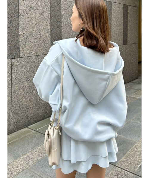 SNIDEL(スナイデル)の「ボンディングスカショーパン(その他パンツ・レディース・ホワイト/グレー/ライトブルー・0/1)」の8枚目の写真