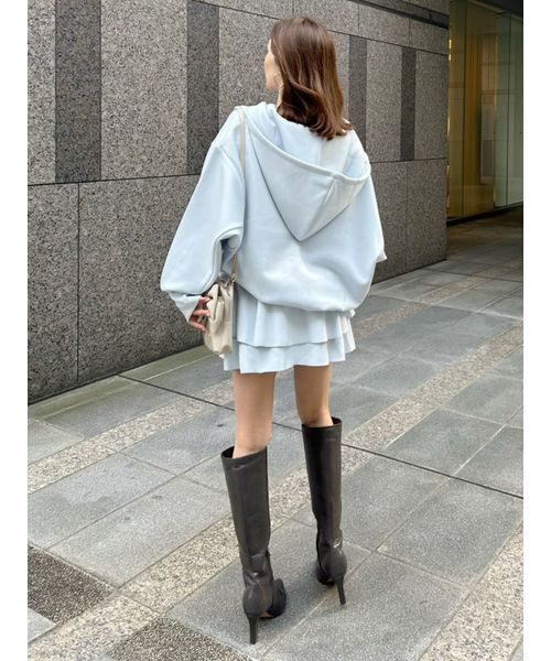 SNIDEL(スナイデル)の「ボンディングスカショーパン(その他パンツ・レディース・ホワイト/グレー/ライトブルー・0/1)」の10枚目の写真