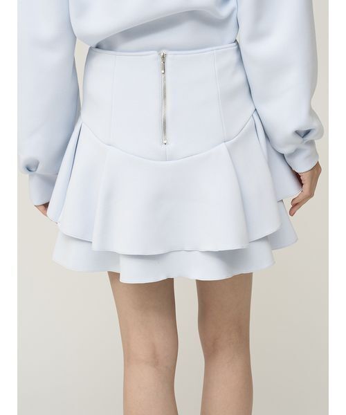 SNIDEL(スナイデル)の「ボンディングスカショーパン(その他パンツ・レディース・ホワイト/グレー/ライトブルー・0/1)」の12枚目の写真