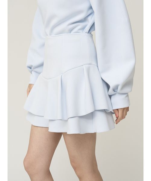 SNIDEL(スナイデル)の「ボンディングスカショーパン(その他パンツ・レディース・ホワイト/グレー/ライトブルー・0/1)」の13枚目の写真