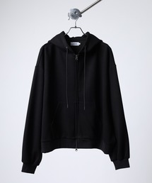 ATELANE（アテレーン）の「ATELANE / レーヨンMIXポンチ/ZIPパーカー（パーカー）」