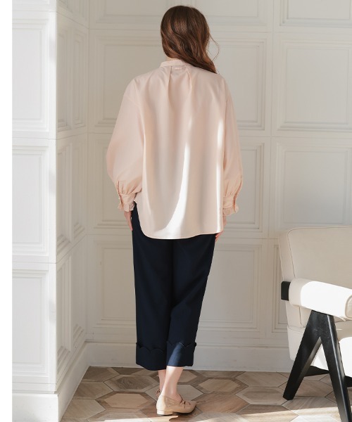 DONOBAN（ドノバン）の「ビッグリボンブラウス（シャツ/ブラウス・レディース・ブラック/ピンク/ホワイト・ONE SIZE）」の20枚目の写真