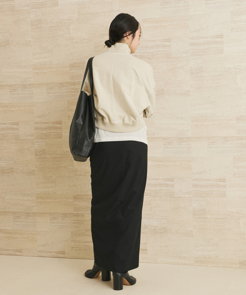 plage（プラージュ）の「《追加》JOHNBULL / ジョンブル 別注 ZIP スウェット 2（スウェット・レディース・アイボリー/カーキ・FREE）」の6枚目の写真