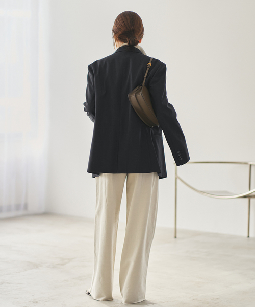 plage（プラージュ）の「《追加》JOHNBULL / ジョンブル 別注 ZIP スウェット 2（スウェット・レディース・アイボリー/カーキ・FREE）」の13枚目の写真