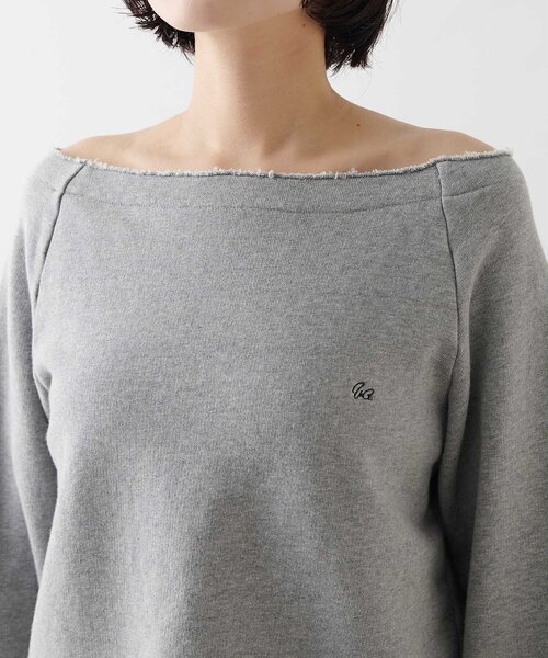 セール】オフショル刺繍プルオーバー（スウェット）｜Whim Gazette