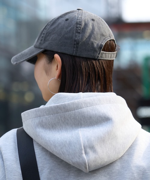 CIAOPANIC TYPY（チャオパニックティピー）の「ピグメント刺繍キャップ（キャップ・レディース・ベージュ/チャコールグレー/ブラウン/イエロー/ブルー/グリーン・ONE SIZE）」の11枚目の写真