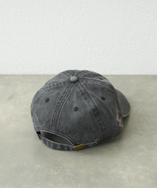 CIAOPANIC TYPY（チャオパニックティピー）の「ピグメント刺繍キャップ（キャップ・レディース・ベージュ/チャコールグレー/ブラウン/イエロー/ブルー/グリーン・ONE SIZE）」の17枚目の写真