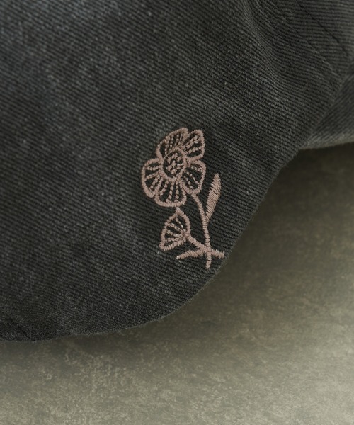 CIAOPANIC TYPY（チャオパニックティピー）の「ピグメント刺繍キャップ（キャップ・レディース・ベージュ/チャコールグレー/ブラウン/イエロー/ブルー/グリーン・ONE SIZE）」の16枚目の写真