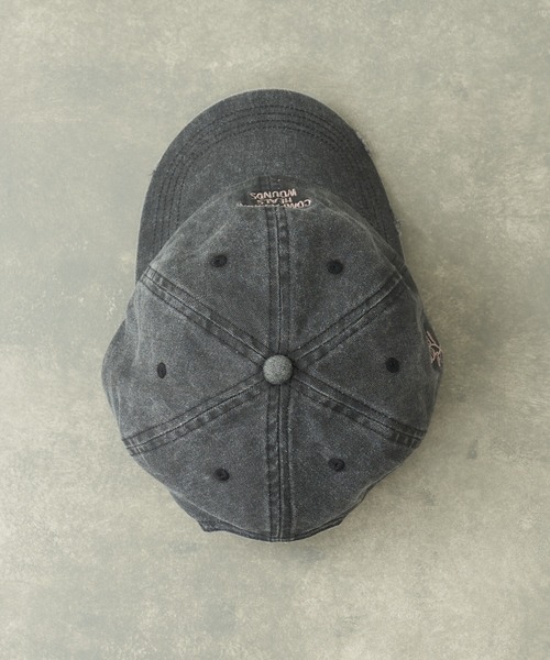 CIAOPANIC TYPY（チャオパニックティピー）の「ピグメント刺繍キャップ（キャップ・レディース・ベージュ/チャコールグレー/ブラウン/イエロー/ブルー/グリーン・ONE SIZE）」の18枚目の写真