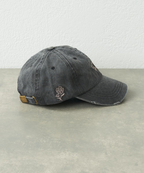 CIAOPANIC TYPY（チャオパニックティピー）の「ピグメント刺繍キャップ（キャップ・レディース・ベージュ/チャコールグレー/ブラウン/イエロー/ブルー/グリーン・ONE SIZE）」の20枚目の写真