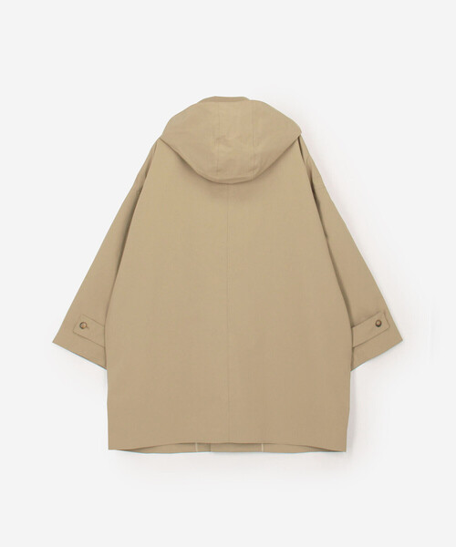 DANTON（ダントン）の「DANTON | 3レイヤークロス ショートバルマカーンコート WOMEN（ステンカラーコート・レディース・ベージュ・S）」の10枚目の写真