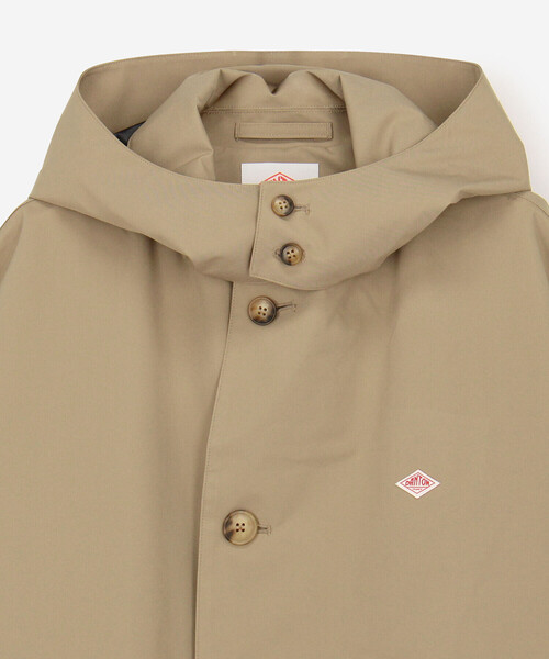 DANTON（ダントン）の「DANTON | 3レイヤークロス ショートバルマカーンコート WOMEN（ステンカラーコート・レディース・ベージュ・S）」の12枚目の写真