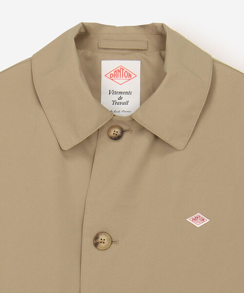 DANTON（ダントン）の「DANTON | 3レイヤークロス ショートバルマカーンコート WOMEN（ステンカラーコート・レディース・ベージュ・S）」の13枚目の写真