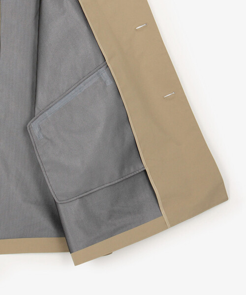 DANTON（ダントン）の「DANTON | 3レイヤークロス ショートバルマカーンコート WOMEN（ステンカラーコート・レディース・ベージュ・S）」の17枚目の写真