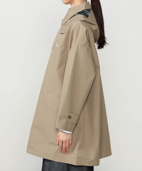 DANTON（ダントン）の「DANTON | 3レイヤークロス ショートバルマカーンコート WOMEN（ステンカラーコート・レディース・ベージュ・S）」の7枚目の写真