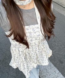 continuer de NICE CLAUP（コンティニューデナイスクラップ）の「【ふんわり感がたまらない】アソート柄バルーンキャミチュニック（シャツ/ブラウス）」