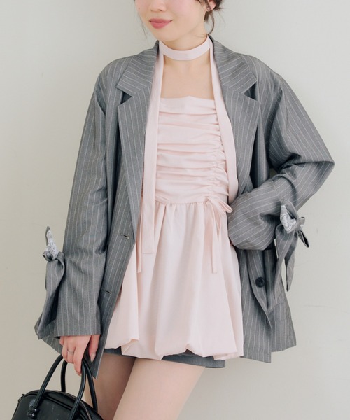 continuer de NICE CLAUP(コンティニューデナイスクラップ)の「アソート柄バルーンキャミチュニック(シャツ/ブラウス・レディース・ブラック/その他3/その他2/その他1/ピンク・FREE)」の13枚目の写真