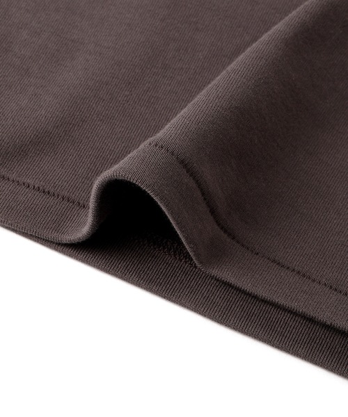 ADAM ET ROPE'（アダムエロペ）の「【EMOELLE】スビンコットンオフショルトップス（Tシャツ/カットソー・レディース・グレー/ブラウン・FREE）」の20枚目の写真