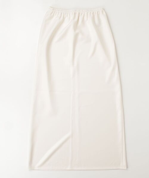 THE SHINZONE（ザ　シンゾーン）の「LACE APRON SKIRT 26SMSSK03（スカート・レディース・ホワイト/ブラック・34/36）」の4枚目の写真