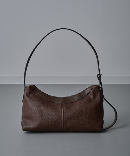 &MyuQ(アンドミューク)の「【&MyuQ】PATTE/ショルダー トートバッグ(ショルダーバッグ・レディース・ダークブラウン/ブラック・FREE)」の7枚目の写真