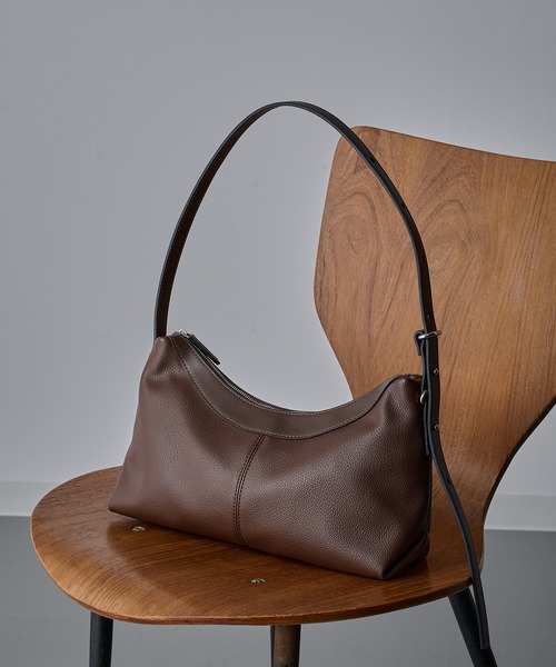 &MyuQ(アンドミューク)の「【&MyuQ】PATTE/ショルダー トートバッグ(ショルダーバッグ・レディース・ダークブラウン/ブラック・FREE)」の15枚目の写真
