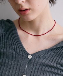 Trish | キラキラミニビーズネックレス(ネックレス)