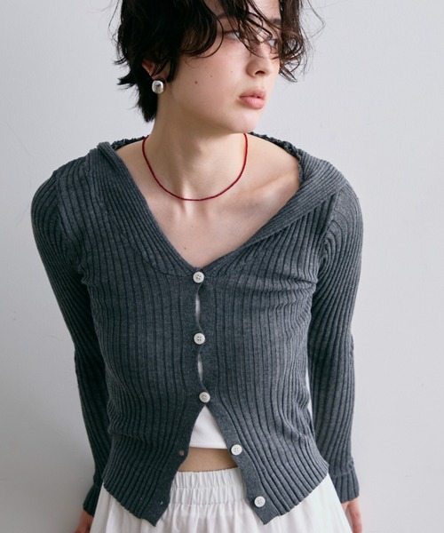 Trish（トリッシュ）の「キラキラミニビーズネックレス（ネックレス・レディース・レッド/ブラック・FREE）」の6枚目の写真