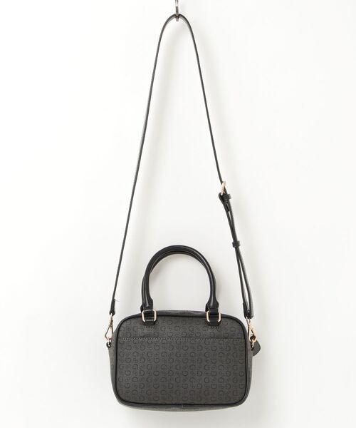 Guess（ゲス）の「ISABELLA Box Satchel ハンドバッグ  （ハンドバッグ・レディース・ダークグレー/ホワイト・ONE SIZE）」の16枚目の写真