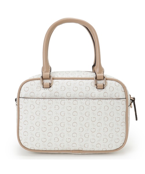 Guess（ゲス）の「ISABELLA Box Satchel ハンドバッグ  （ハンドバッグ・レディース・ダークグレー/ホワイト・ONE SIZE）」の4枚目の写真