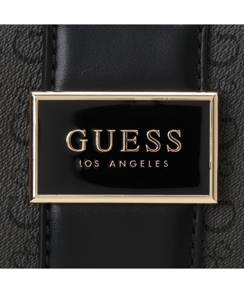 Guess（ゲス）の「ISABELLA Box Satchel ハンドバッグ  （ハンドバッグ・レディース・ダークグレー/ホワイト・ONE SIZE）」の11枚目の写真