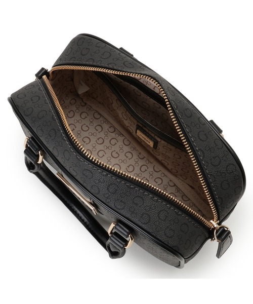 Guess（ゲス）の「ISABELLA Box Satchel ハンドバッグ  （ハンドバッグ・レディース・ダークグレー/ホワイト・ONE SIZE）」の13枚目の写真