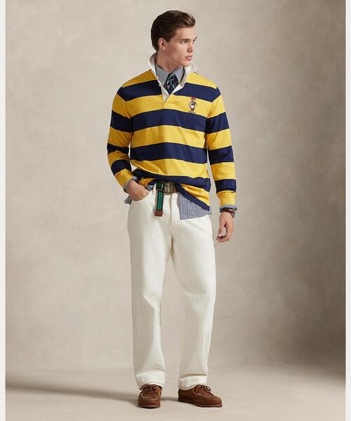 POLO RALPH LAUREN(ポロ ラルフ ローレン)の「クラシック フィット Polo ベア ラグビー シャツ(その他トップス・メンズ・ブルー・XS/L/XL/S/M)」の6枚目の写真
